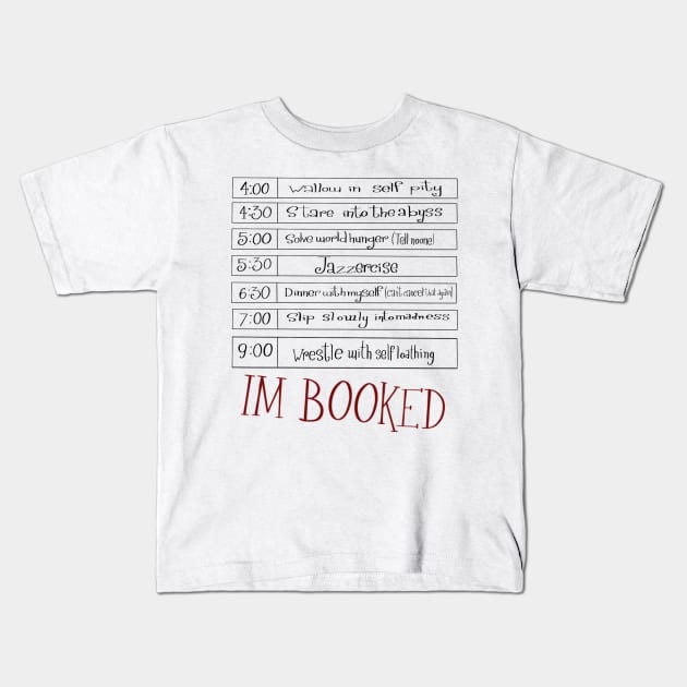 Booked Kids T-Shirt by ImSomethingElse